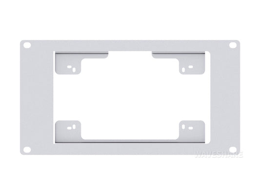 HomeRack 7-Zoll-DSI-Display-Montageplatte, 3 HE, für offizielle Raspberry Pi 7-Zoll-Touchdisplays