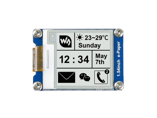200x200, 1.54inch E-Ink display module