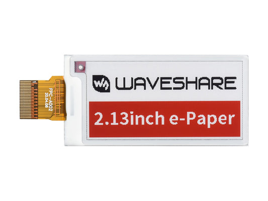250x122, 2.13inch E-Ink raw display panel, three-color