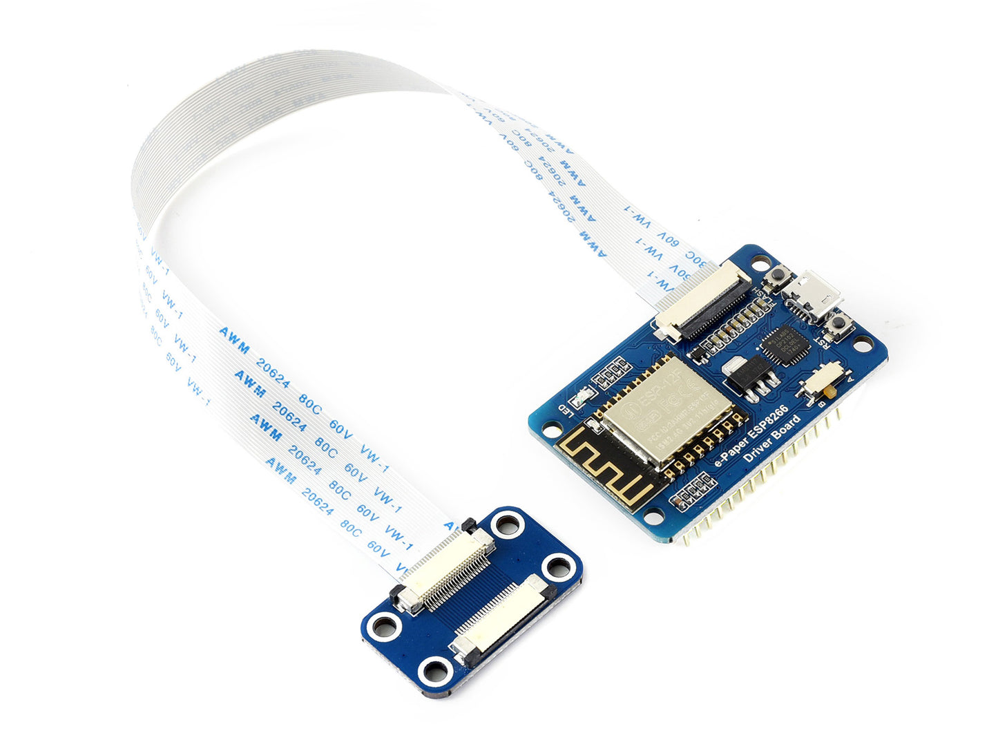 Universal e-Paper Raw Panel Driver Board, ESP8266 WiFi Wireless