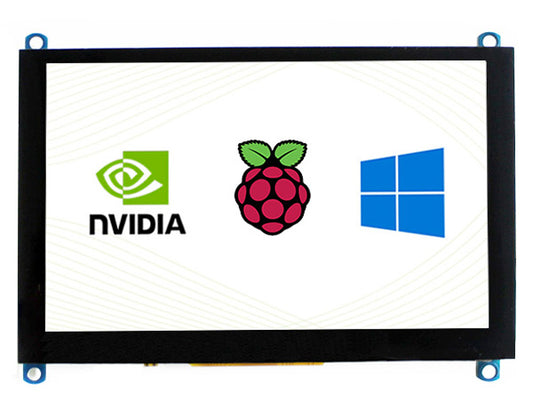 5inch Capacitive Touch Screen LCD (H), 800×480, HDMI, Various Systems Support