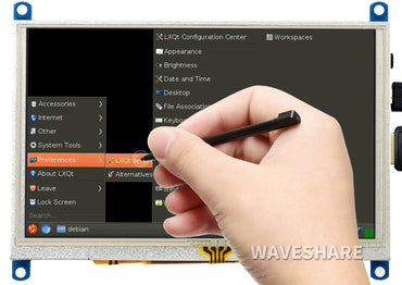 5inch Resistive Touch Screen LCD (G), 800×480, HDMI, Various Systems Support