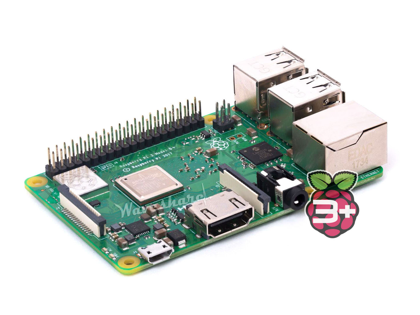 AlphaBot2 robot building kit for Raspberry Pi 3 Model B+