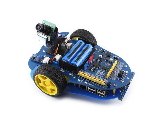 AlphaBot, Raspberry Pi robot building kit, includes Pi 3 Model B+