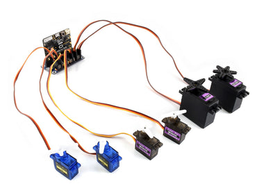 Servo Driver for micro:bit, 16-Channel, 12-bit, I2C