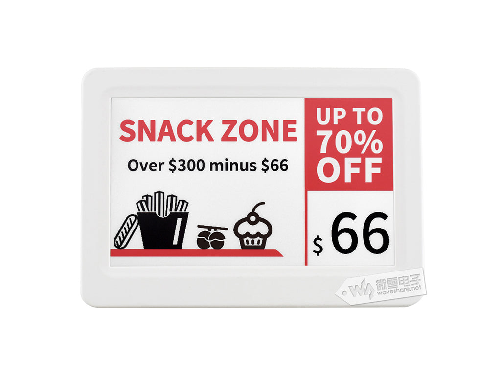 7.5inch e-Paper Raw Panel Case