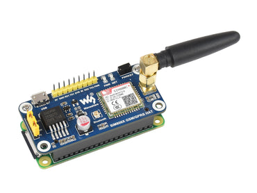 SIM800C GSM / GPRS / Bluetooth HAT for Raspberry Pi, 2G Communication