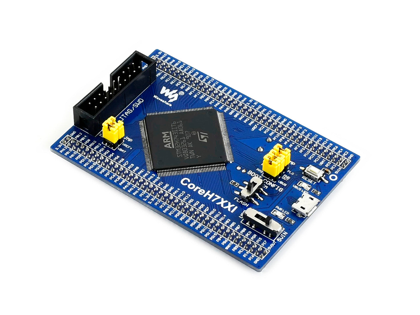 OpenH743I-C Package A, STM32H7 Development Board