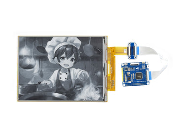 1872×1404, 10.3inch flexible E-Ink display HAT for Raspberry Pi
