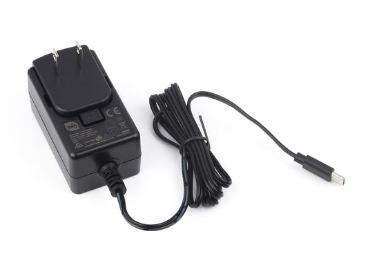 Raspberry Pi 4 USB-C Power Supply, 5V / 3A