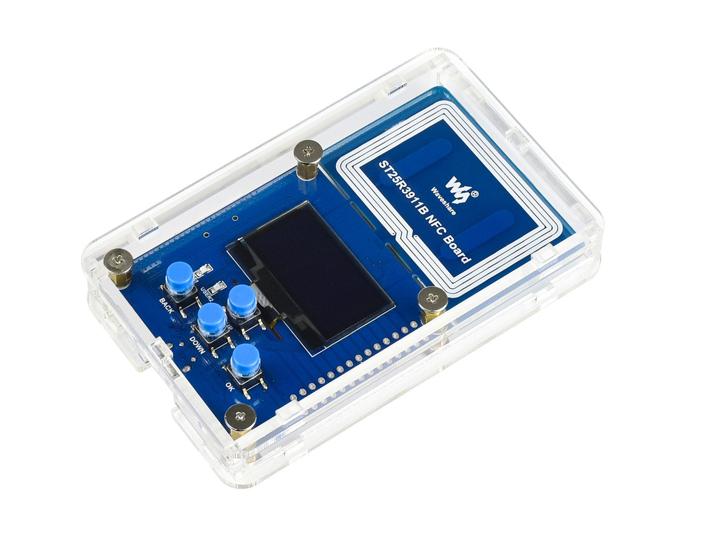 2.13inch NFC-Powered e-Paper Evaluation Kit, Wireless Powering & Data Transfer