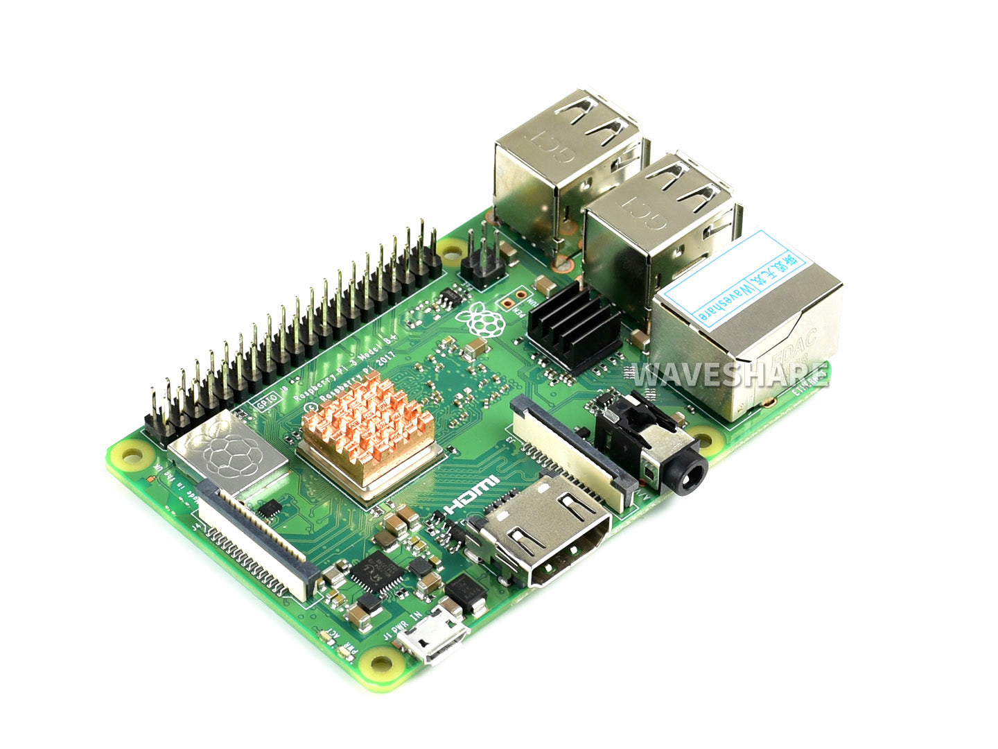 Colorful Heat Sink Set for Raspberry Pi 4B/3B+