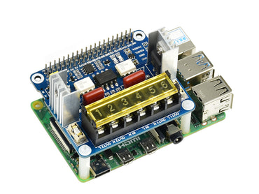 2-CH Triac HAT for Raspberry Pi, Integrated MCU, UART / I2C