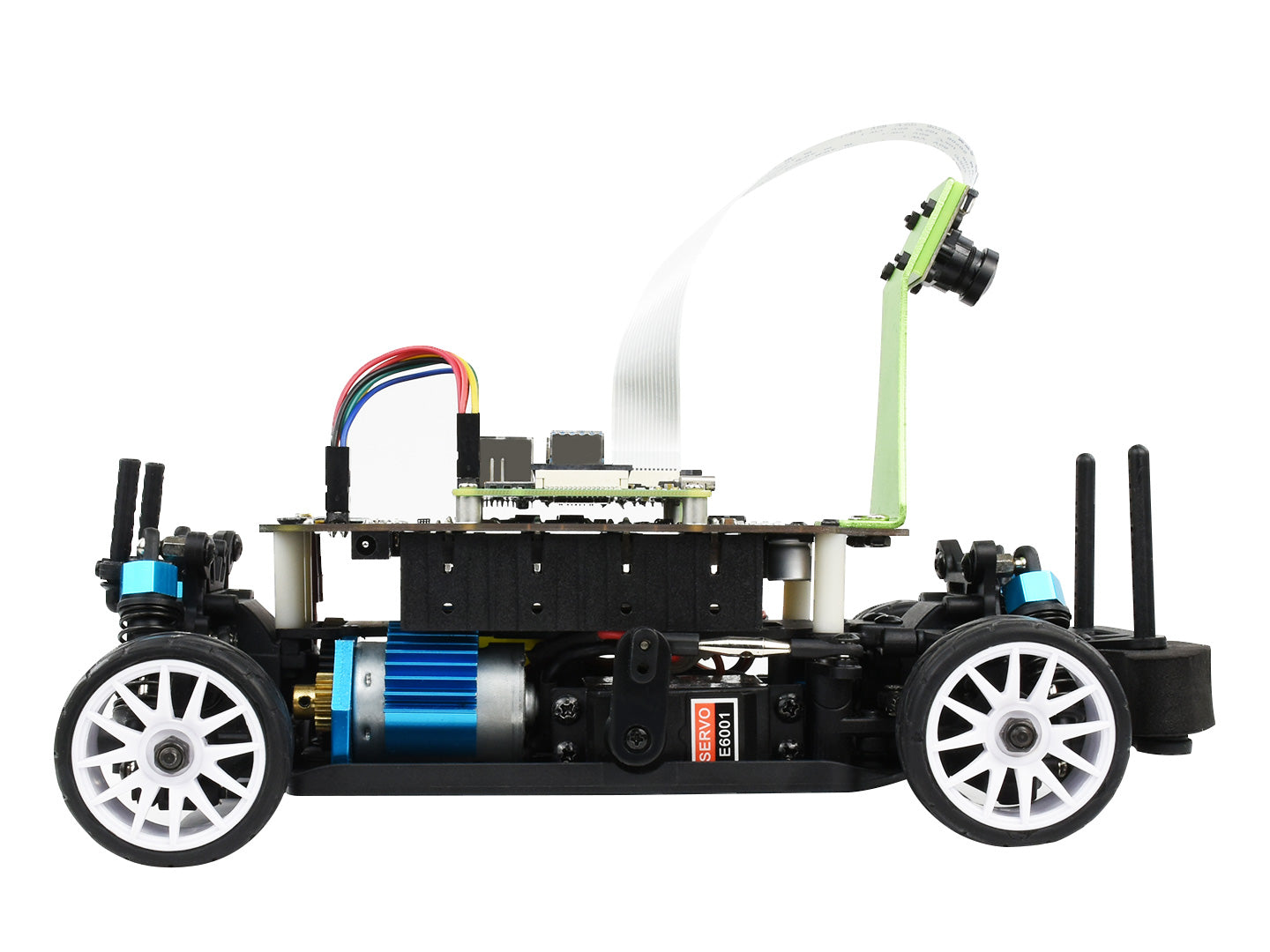 PiRacer Pro, High Speed AI Racing Robot Powered by Raspberry Pi 4, Supports DonkeyCar Project, Pro Version