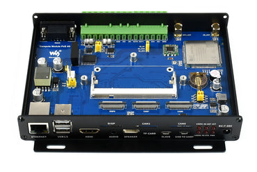 Industrial IoT Mini-computer Add-ons, 4G / PoE Features, Based on Raspberry Pi Compute Module CM4S / CM3 / CM3+ Series
