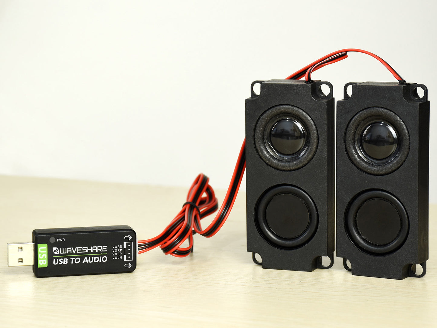 USB Sound Card, Driver-Free, for Raspberry Pi / Jetson Nano