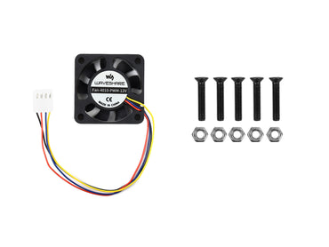 Dedicated Cooling Fan for Compute Module 4 IO Board, PWM Speed Adjustment