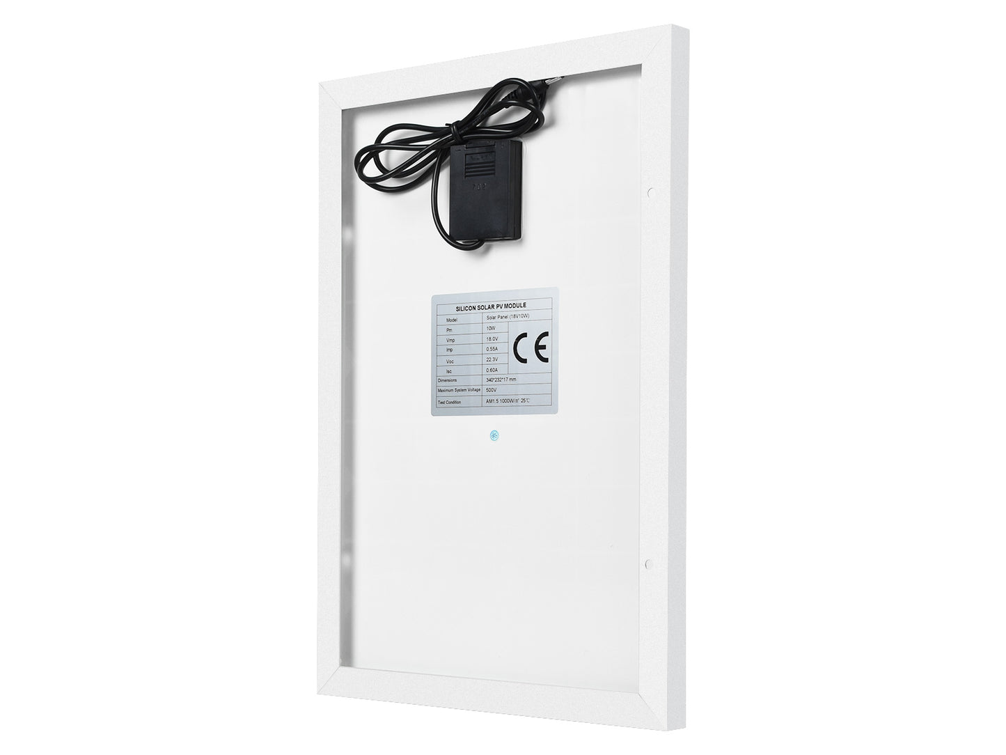 Polysilicon Solar Panel (18V 10W), High Conversion Efficiency