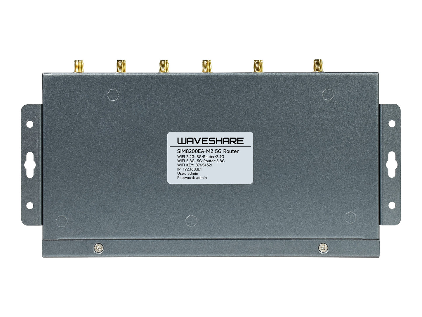 SIM8200EA-M2 Industrial 5G Router, Wireless CPE, 5G/4G/3G Support, Snapdragon X55, Multi Mode Multi Band