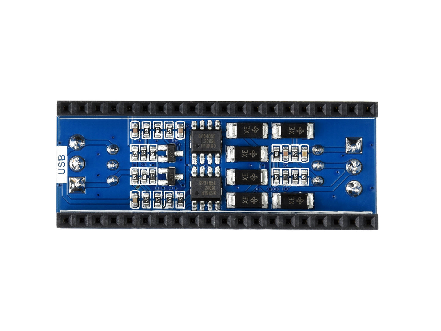 2-Channel RS485 Module for Raspberry Pi Pico, SP3485 Transceiver, UART To RS485