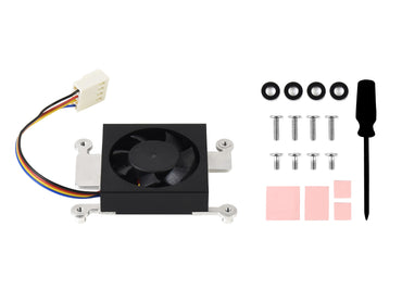 Dedicated 3007 Cooling Fan for Raspberry Pi Compute Module 4 CM4, Low Noise, 5V/12V power supply(Optional)
