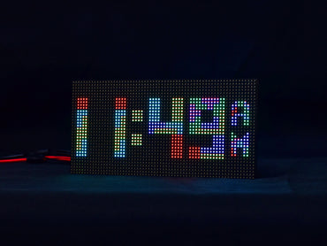 RGB Full-color LED Matrix Panel, 3mm Pitch, 64 × 32 Pixels, Adjustable Brightness, Options For Standard Version / GOB Version