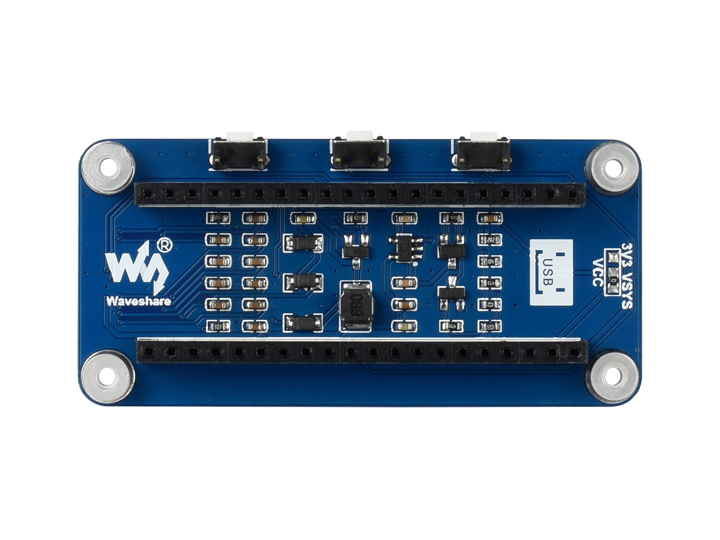 7.5inch E-Paper E-Ink Display Module for Raspberry Pi Pico, 800×480, Black / White, SPI