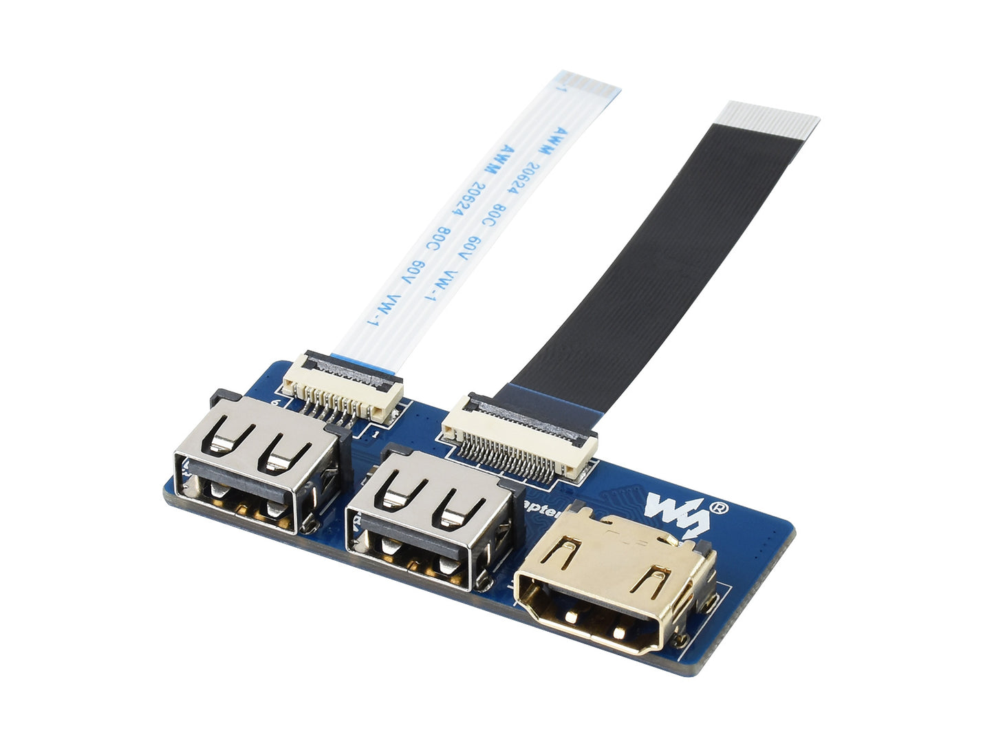 CM4-IO-BASE-A + USB HDMI Adapter, for Raspberry Pi Compute Module 4