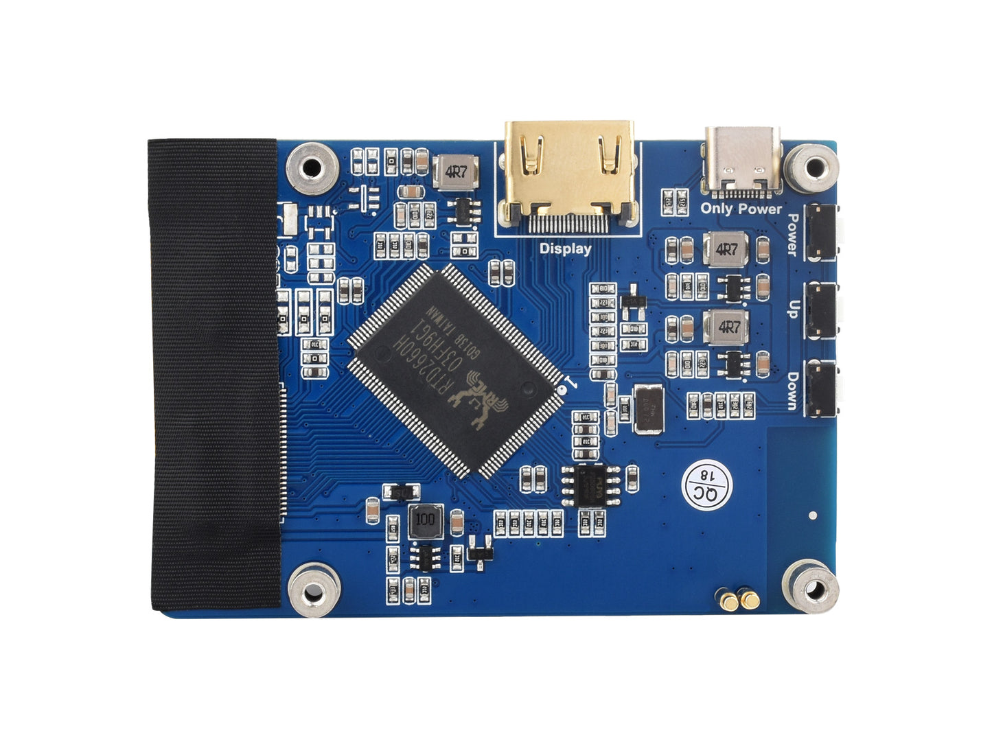 3.2inch HDMI IPS LCD Display (H), 480×800, Adjustable Brightness, No Touch