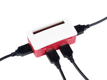 USB HUB BOX for Raspberry Pi Zero Series, 4x USB 2.0 Ports