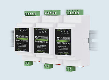 Industrial serial server, RS485 to RJ45 Ethernet, TCP/IP to serial, rail-mount support, with POE function(optional)