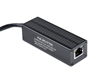 Industrial Gigabit PoE Splitter, Metal Case protection, 5V 2.5A Type-C Out