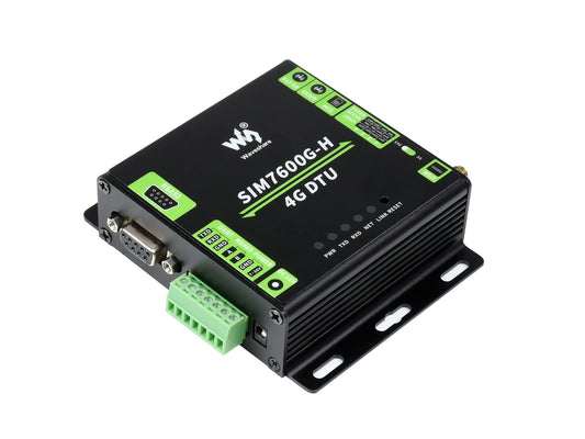 Industrial Grade SIM7600G-H 4G DTU, USB UART/RS232/RS485 Multi Interfaces Communication, LTE Global Band Support