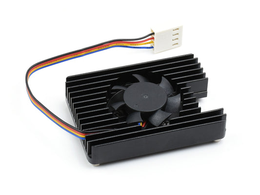 Dedicated All-in-one 3007 Cooling Fan For Raspberry Pi Compute Module 4 CM4, Speed Adjustable, With Thermal Tapes, Options For 5V / 12V Power Supply
