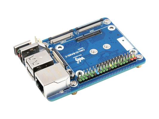 Mini Base Board (C) Designed for Raspberry Pi Compute Module 4