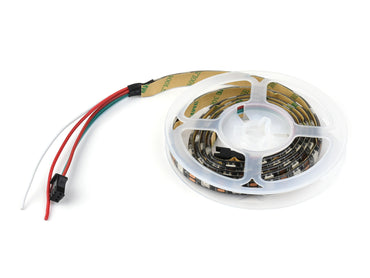 WS2812 Digital RGB LED Strip, High brightness, Energy-saving And Low power consumption, Cuttable and Programmable