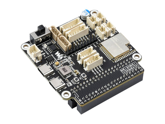 General Driver board for Robots, Based on ESP32, multi-functional, supports WIFI, Bluetooth and ESP-NOW communications, ESP32-WROOM-32、ESP32 Dev Board