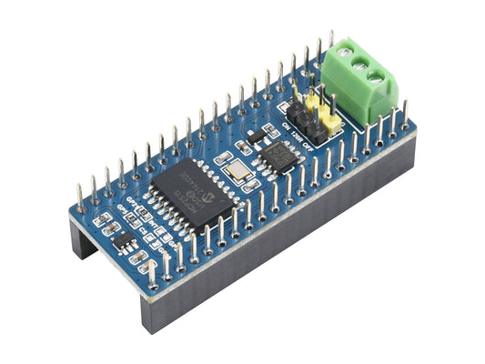 CAN bus Module (B) for Raspberry Pi Pico, enabling long range communication through SPI