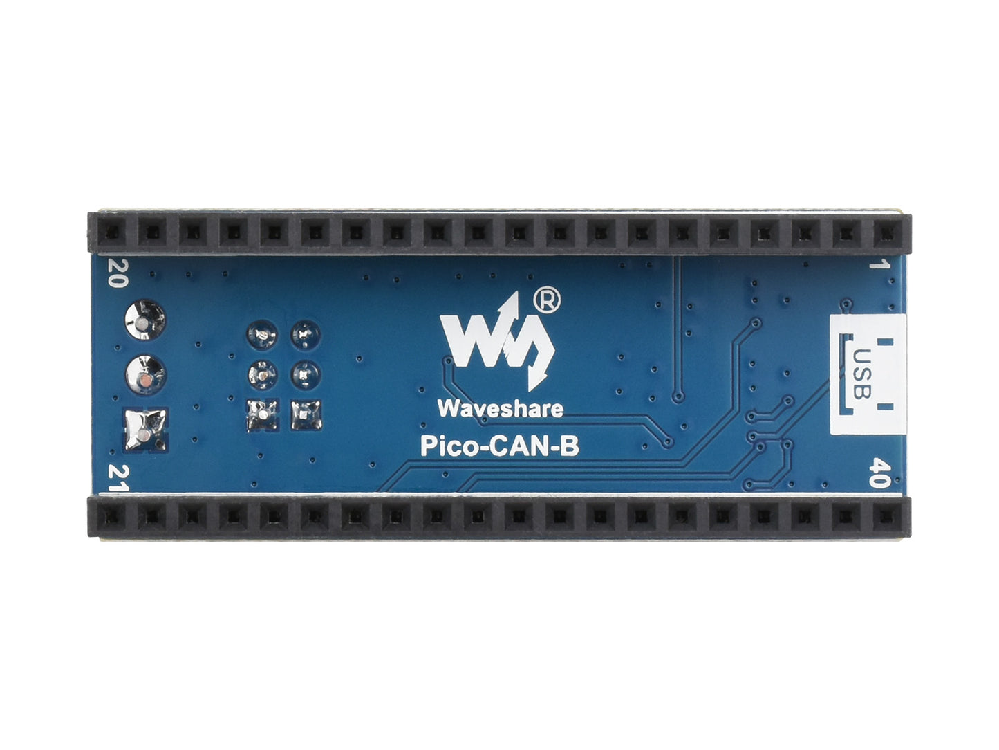 CAN bus Module (B) for Raspberry Pi Pico, enabling long range communication through SPI