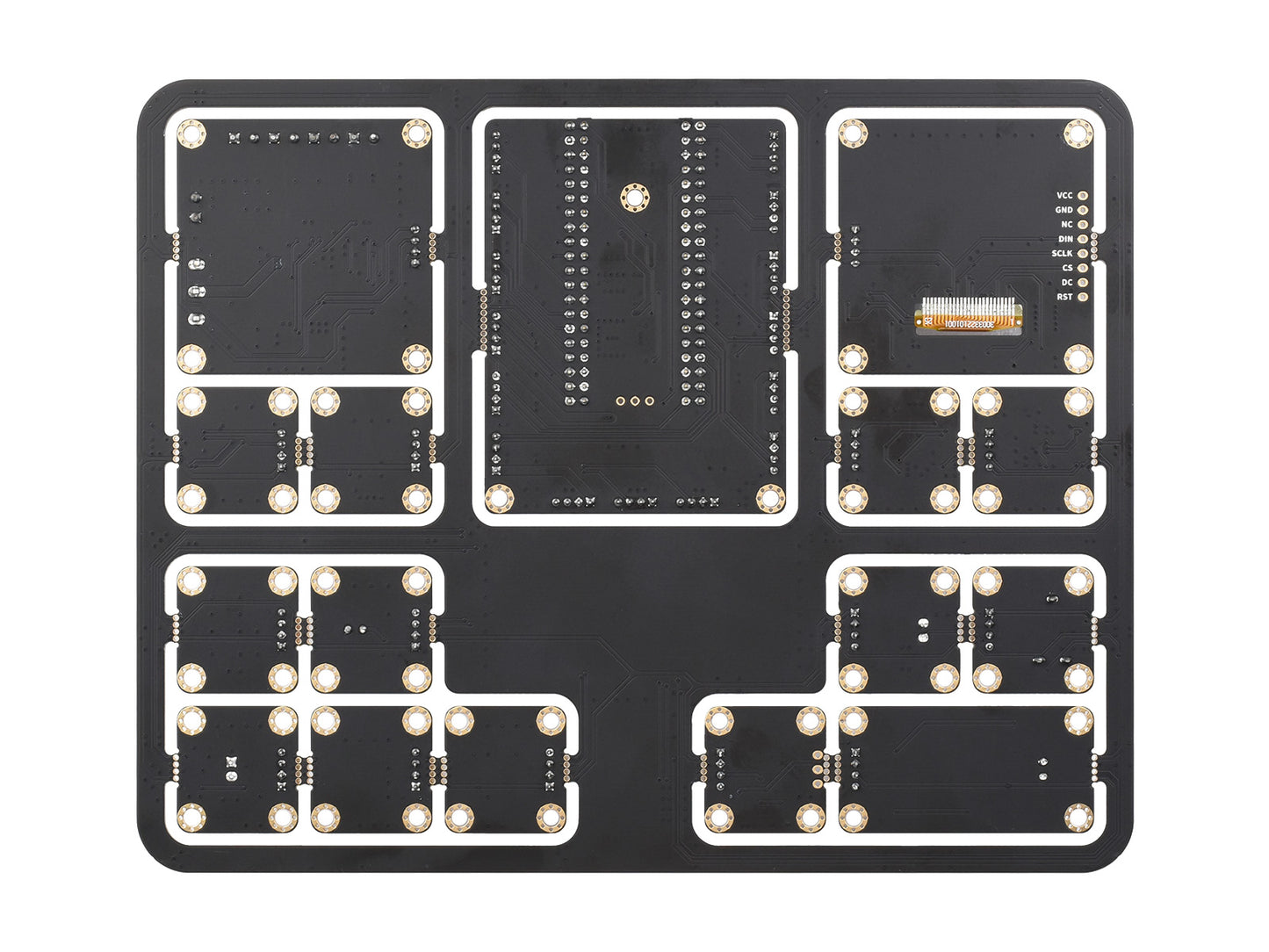 Raspberry Pi Pico Entry-Level Sensor Kit, Including Pico Expansion Board and 15 common modules, All-in-one design