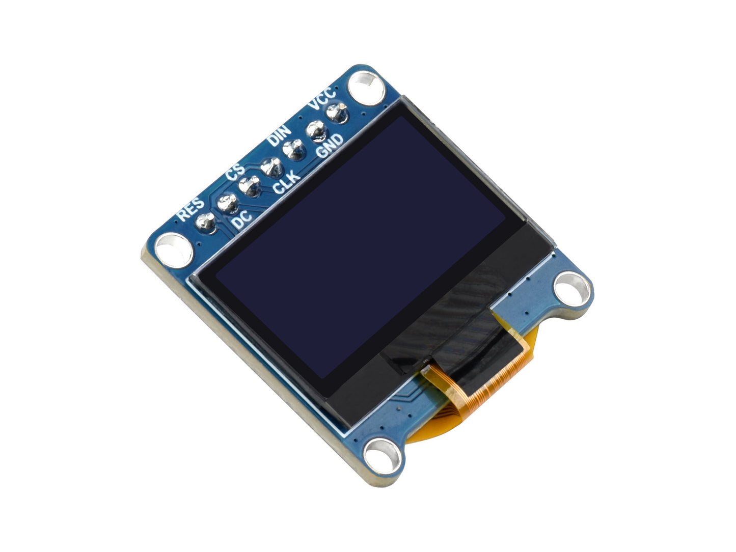 0.96inch OLED Display Module, 128×64 Resolution, SPI / I2C Communication