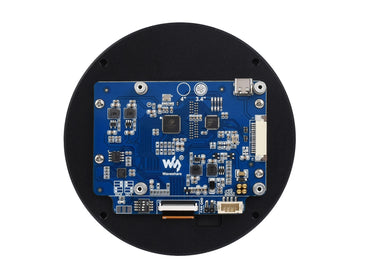 3.4inch DSI Round Touch Display, 800 × 800, IPS, 10-Point Touch