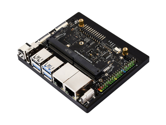 Waveshare Jetson Orin Nano / NX Super Dual Ethernet Base Board, Based On Jetson Orin Nano And Jetson Orin NX Module