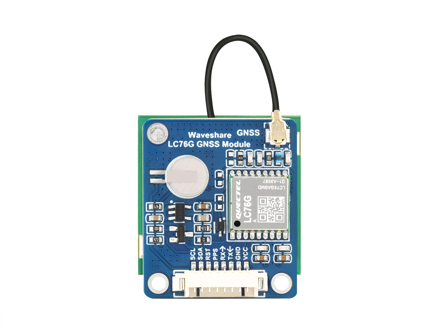 LC76G Multi-GNSS Module, Supports GPS, BDS, GLONASS, Galileo, QZSS