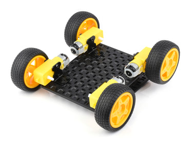 Robot-Chassis Series Smart Mobile Robot Chassis Kit, Options for wheels and chassis