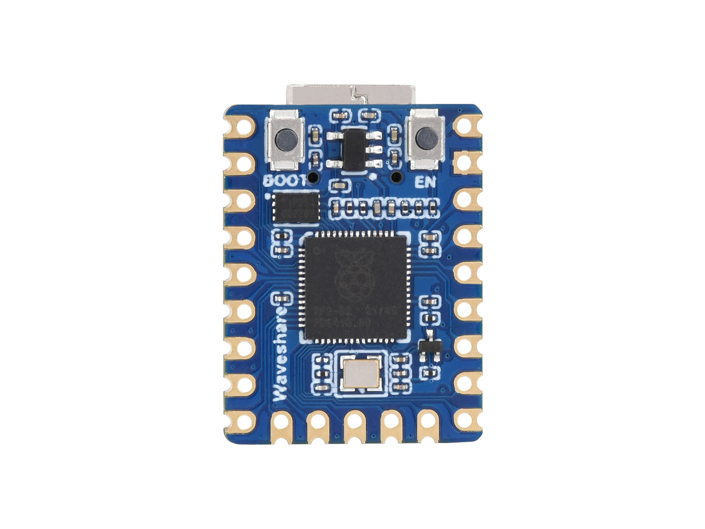 Waveshare RP2040-Matrix Development Board, Onboard 5×5 RGB LED Matrix, Based On Official RP2040 Dual Core Processor