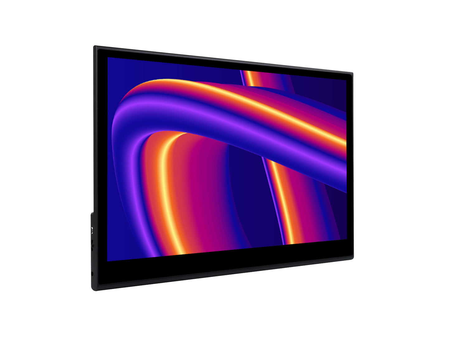 15.6inch QLED Quantum Dot Display, 1920×1080, Optical Bonding Toughened Glass Panel, 100%sRGB, Metal Case, Thin and Light Design