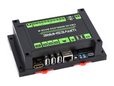 Industrial IoT 5G/4G Wireless Expansion Module Designed for Raspberry Pi Compute Module 4, With UPS Module, Onboard M.2 Slot