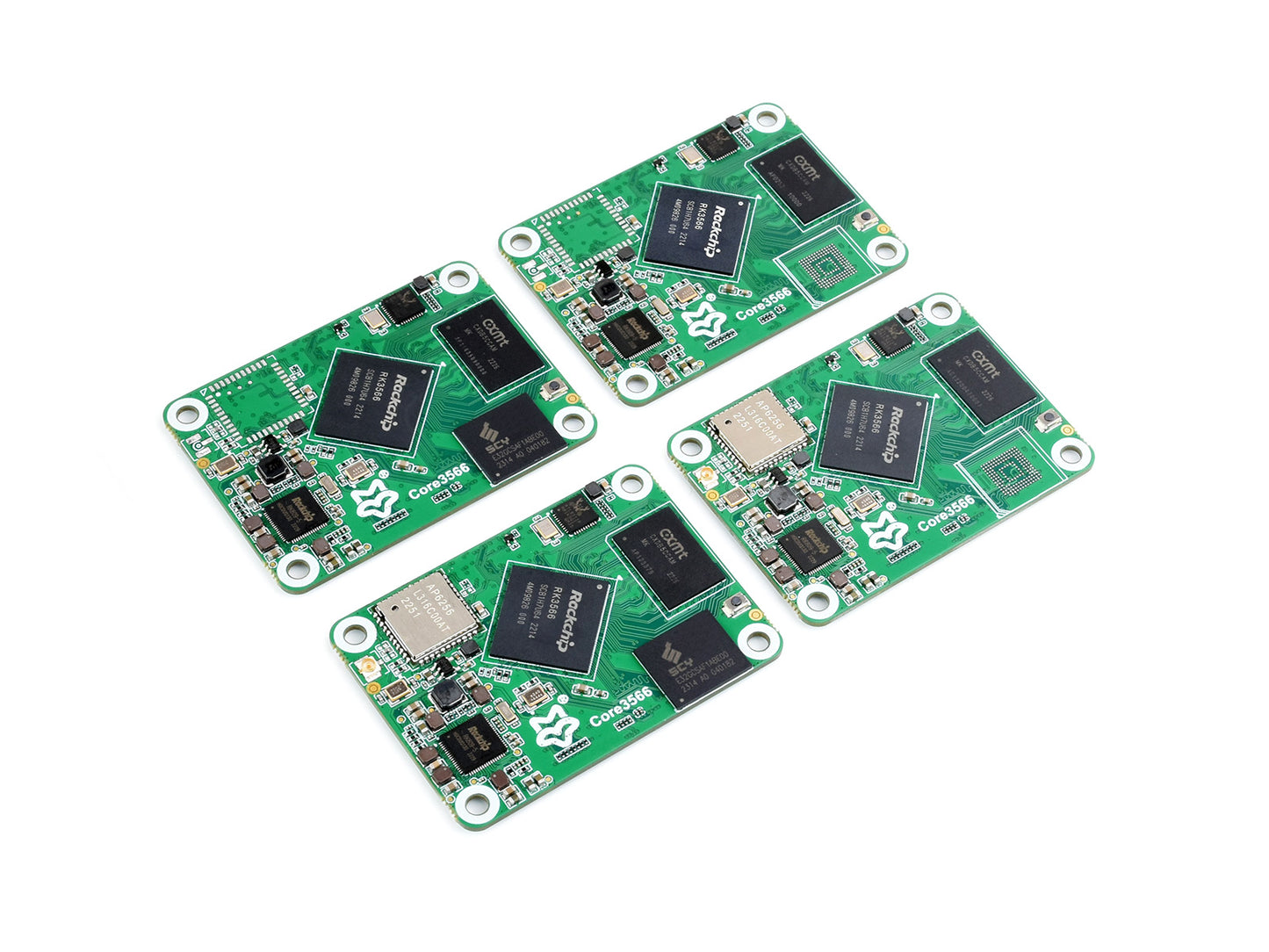 Core3566 Module, Rockchip RK3566 Quad-core Processor, Compatible With Raspberry Pi CM4, Options For RAM / eMMC/ wireless