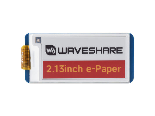 2.13inch E-Paper HAT (G), 250x122, Red/Yellow/Black/White, SPI Interface